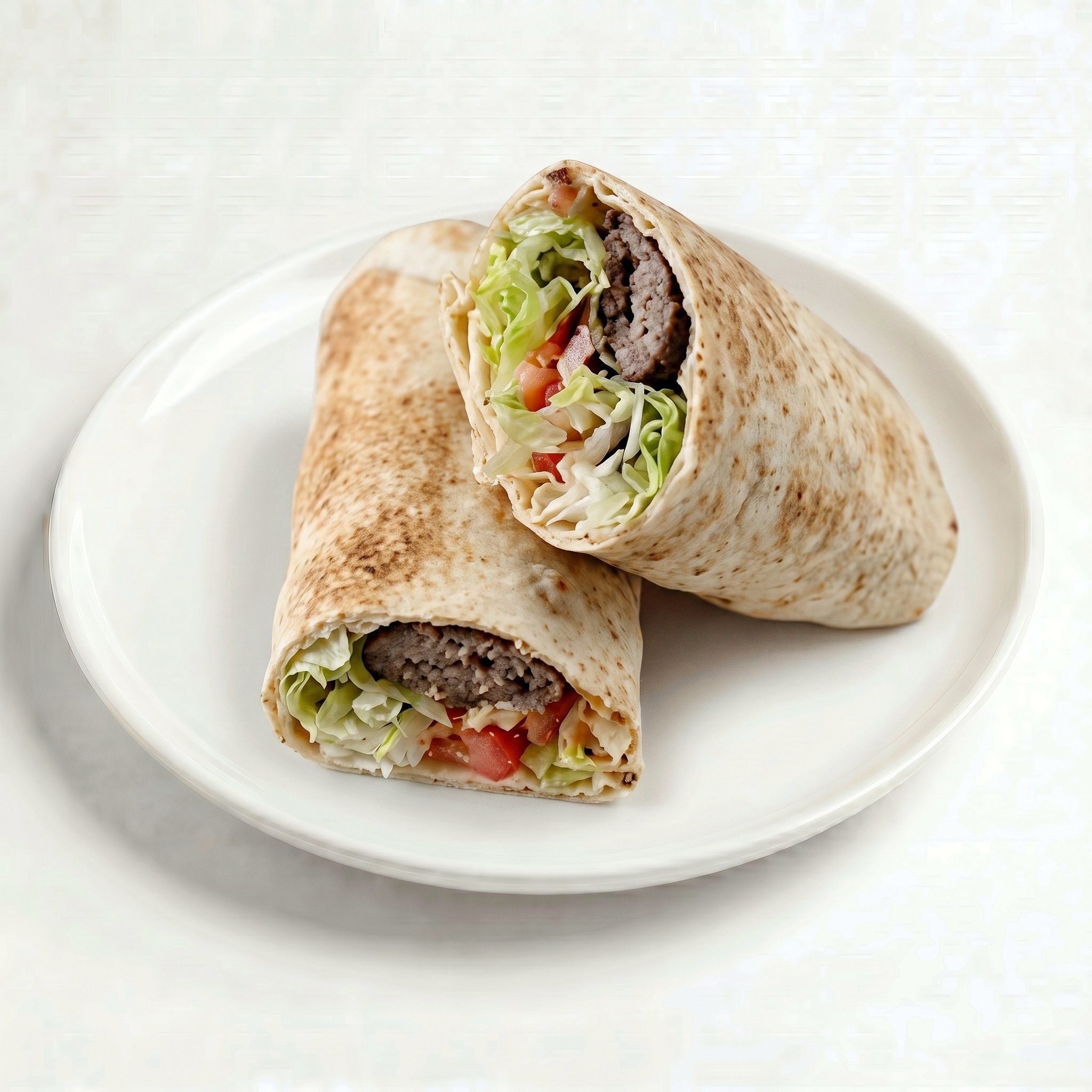 Kefta Kabob Pita Wrap.