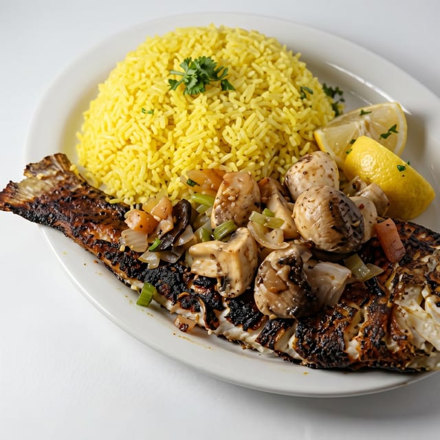 Catfish Masgouf.