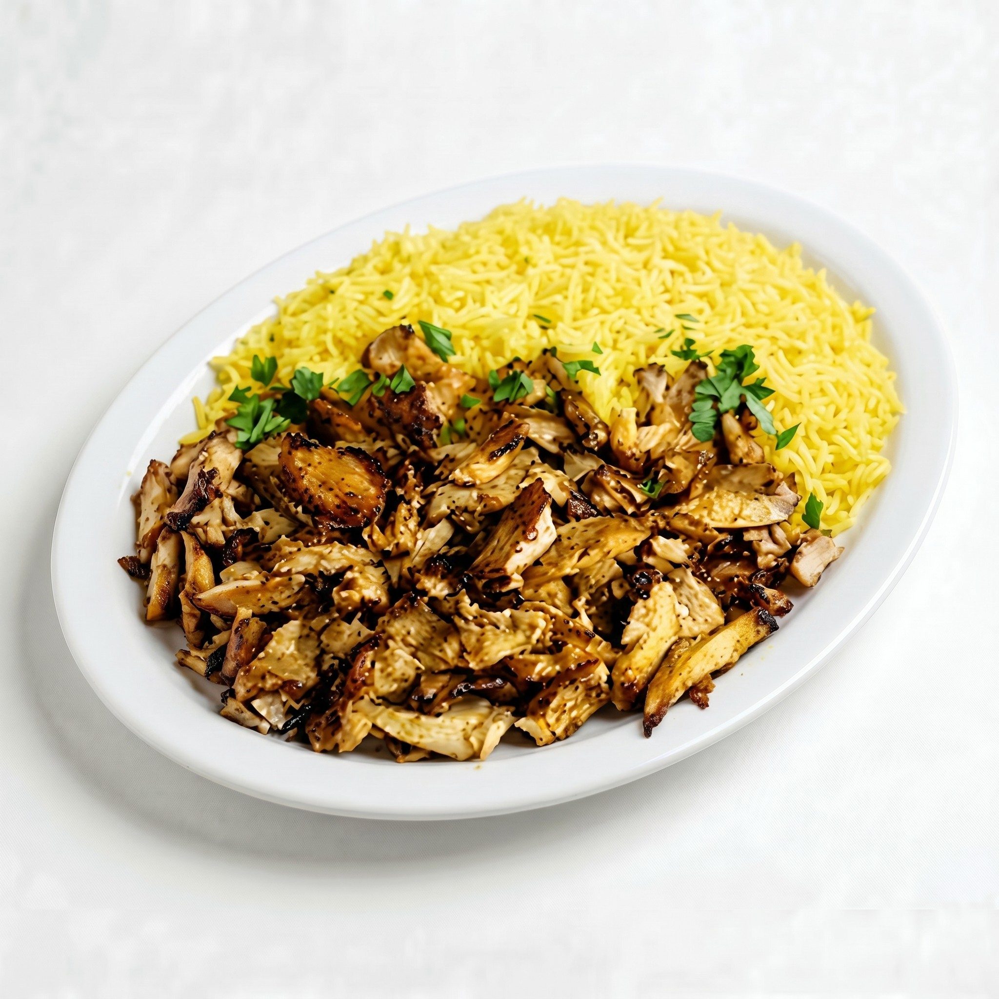 Chicken Shawarma Plate.