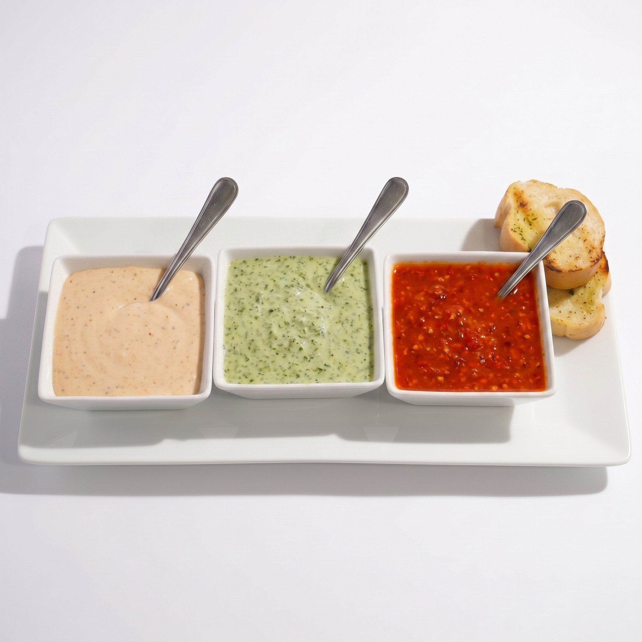 Set of Sauces.