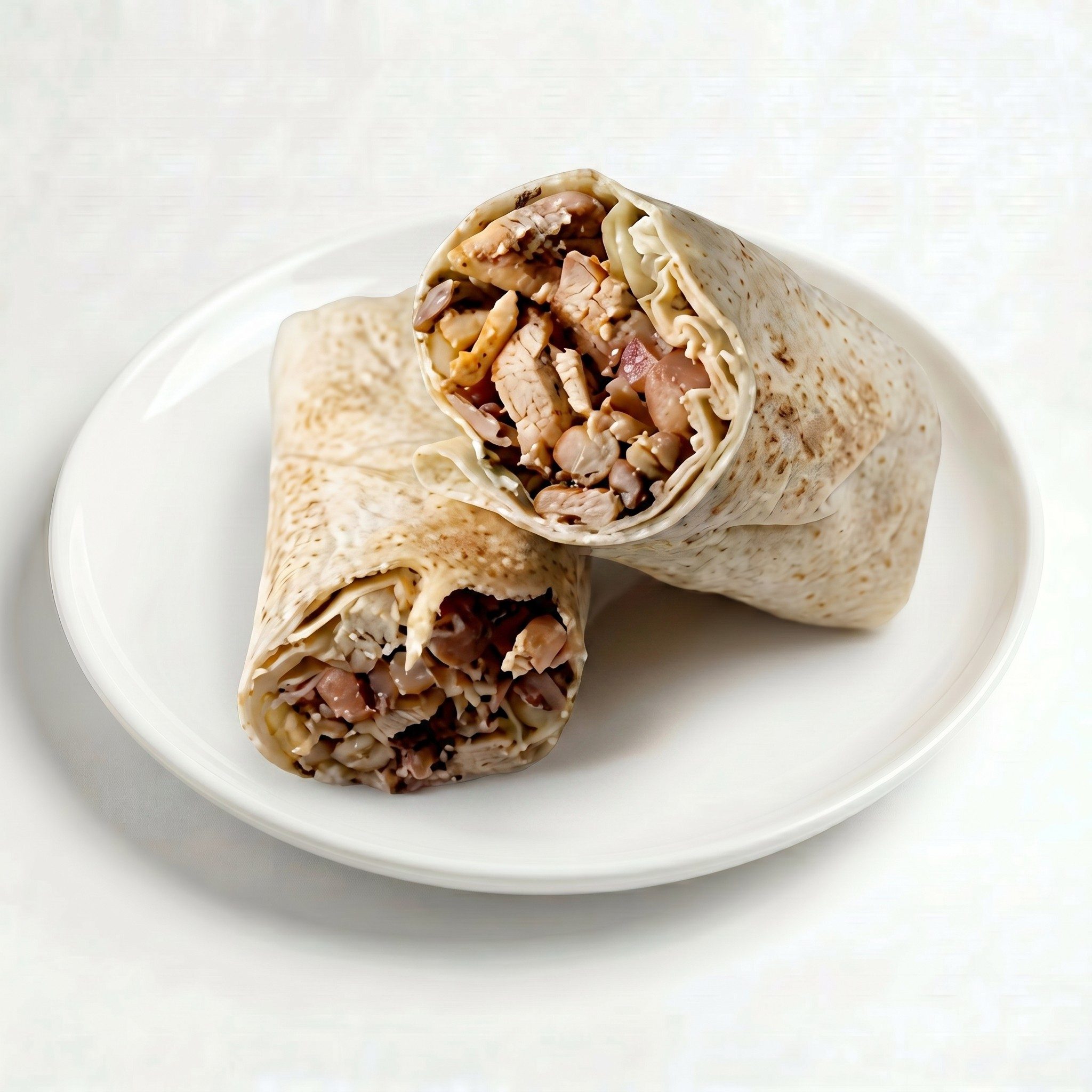 Chicken Shawarma Pita Wrap.