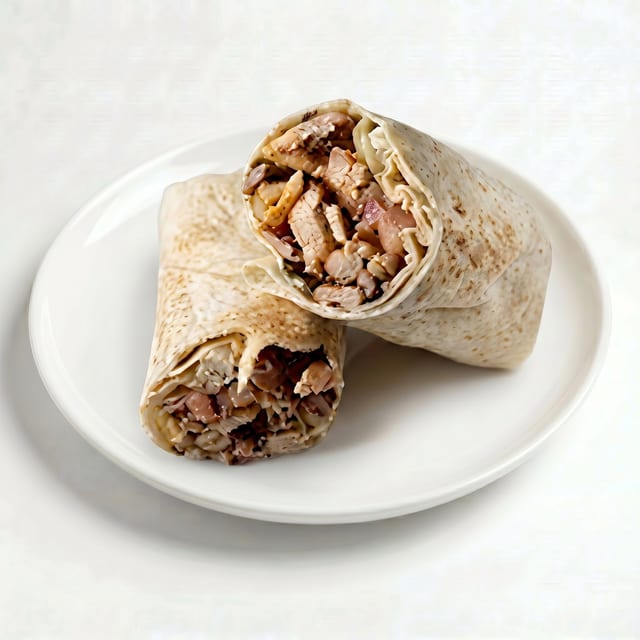 Shawarma Pita Wrap.