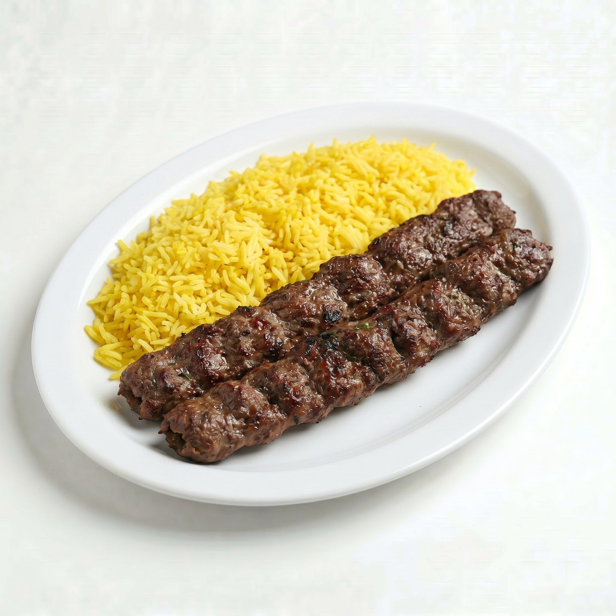 Kefta Kabob Pita Plate.