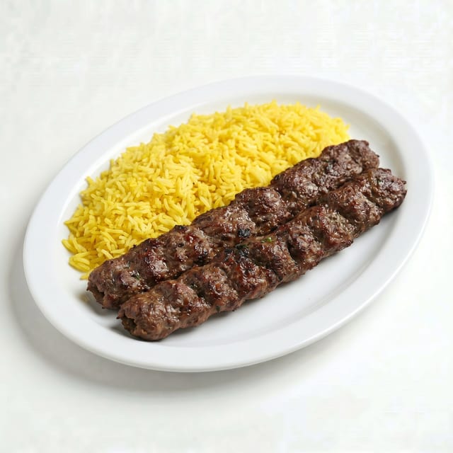 Kefta Kabob Pita Plate.