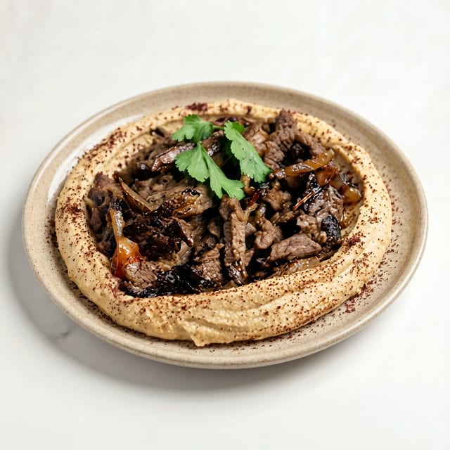 Hummus and Shawarma.
